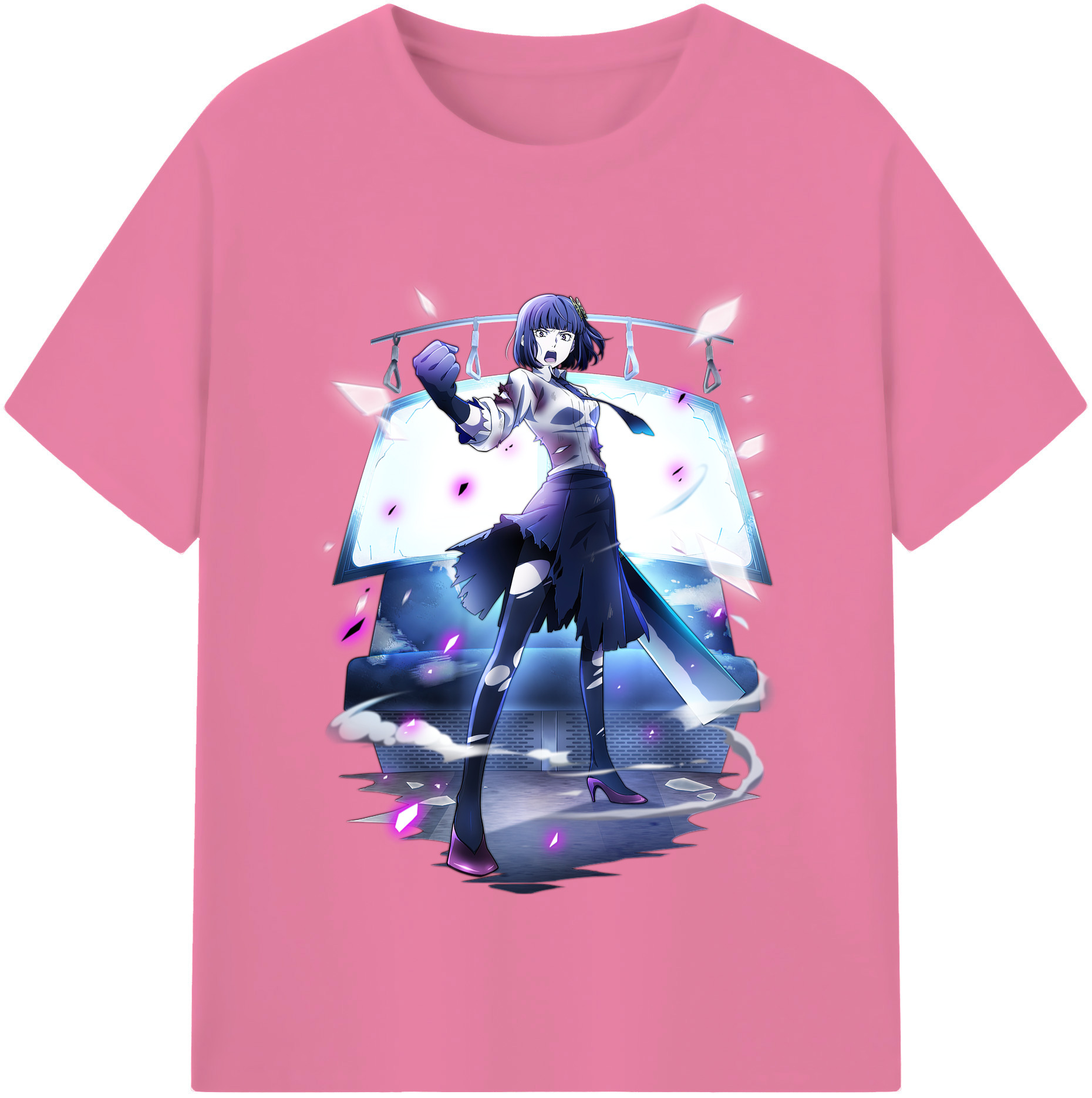 （画像用） 文豪ストレイドッグス Bungo Stray Dogs 綿100％半袖Tシャツ（フロントプリント）